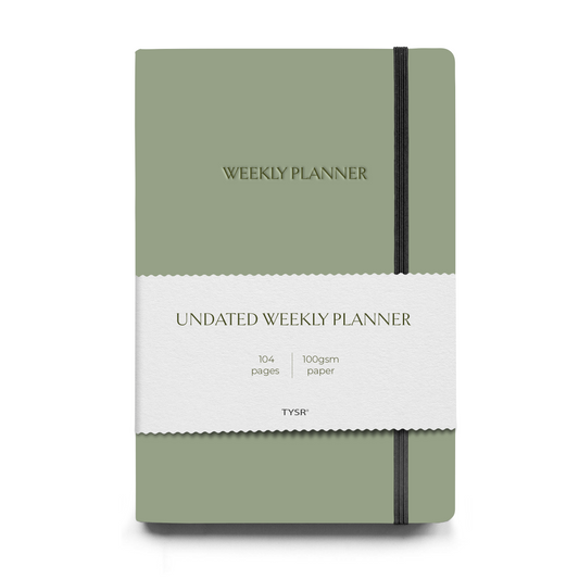 Undated A5 Weekly Planner